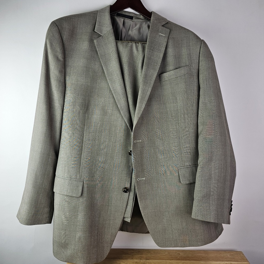 MICHAEL KORS Blazer Sport Coat Casual Two Button Jacket Size 46L Suit Mens Pants